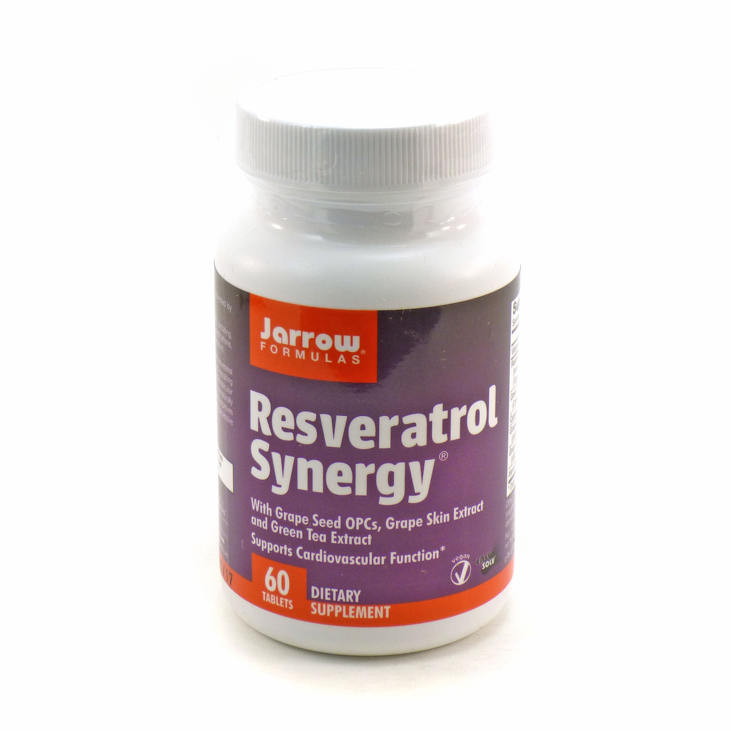 Jarrow Formulas Resveratrol Synergy, 60 Tablets
