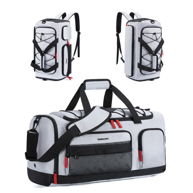 Bolsa deportiva de viaje BAGSMART de 35 litros con compartimento para zapatos