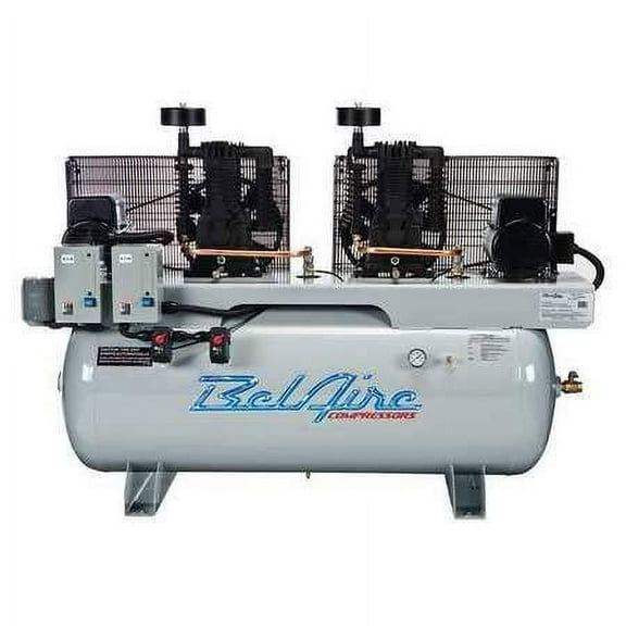 Air Compressor,15 HP,120 gal,1-Phase