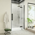 thumbnail image 3 of Ove Decors Tampa 38 in. L x 36 in. W x 72 in. H Alcove Shower Kit with Pivot Frameless Shower Door in Black and Shower Pan, 3 of 18