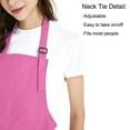 thumbnail image 3 of TOPTIE Cotton Canvas Adjustable Chef Kitchen Apron with Two Front Pockets, 24"W x 29 1/2"L, 3 of 6