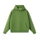 thumbnail image 1 of Retro color-blocked striped hooded sweatshirt, unisex, autumn/winter, heavyweight, 380g, loose-fitting casual hoodie., 1 of 4