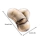 thumbnail image 3 of Large Furry Hair Clip Cute Furry Hair Clip Furry Back Spoon Hair Clip 15cm Large Wool Claw Clip, 3 of 3