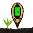 thumbnail image 1 of 4-in-1 Digital PH Soil Tester Lcd Display Water Moisture Temperature Sunlight Test Meter, 1 of 4