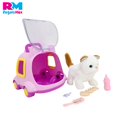 thumbnail image 2 of Juguete Mascotas Gato y Perro Con Casita Movimiento/ Sonido caqui GATO, 2 of 4