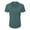 Green, variant on Womens Workout Short Sleeve Round Neck Tight Cropped Top Summer Fitness Yoga T-Shirt