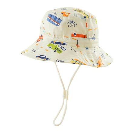 

Bescita Toddler Kids Summer Print Pattern Outdoor Children Sun Beach Fisherman S Hat