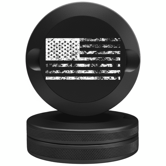 Bin Bros American Flag Pouch Tin for Zyn, Airtight Dual-Compartment Tin