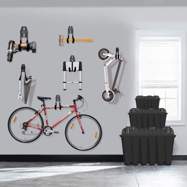 MIANGASTORE 4pcs Garage Storage Hooks Wall Utility Hooks Heavy