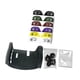 thumbnail image 1 of Visor de fútbol americano, visor de casco de rugby, protector de gafas portátil, facial Negro, 1 of 8