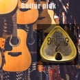 thumbnail image 2 of Púa de guitarra de metal Accesorios para instrumentos de púa de guitarra de zinc (Color bronce) Ndcxsfigh Nuevos Originales, 2 of 5
