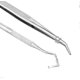 thumbnail image 4 of Stainless steel dentist tools, double-head probe dental mirror tooth cleaning kit, 4 of 4