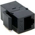 thumbnail image 3 of Yazoeia UTP CAT6 Keystone Coupler RJ45 Female to Female UTP CAT6 Keystone Inline Coupler Black CJC912-23781, 3 of 4