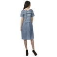 thumbnail image 6 of Moomaya Short Sleeve Dresses Plus Size Women Scoop Neck Mini Tunic Dresss, 6 of 6