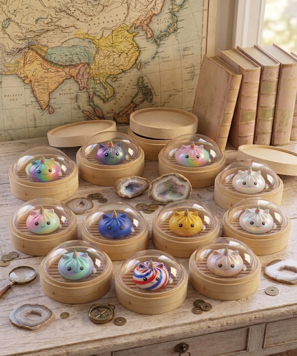 Cute Soft Foam Toy for Kids Fidget Play - Random Multi Color 12 Pc's Set