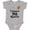 AC-Heather Grey, variant on Multiple Sclerosis MS Research Girls Baby Bodysuit