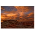 thumbnail image 1 of Great BIG Canvas | "Vibrant Sunset Over The Rim Of Canyon De Chelley, Arizona, USA" Art Print - 30x20, 1 of 4