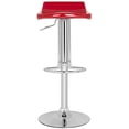 thumbnail image 3 of Safavieh Avish 23.6"-32.1" Bar Stool in Red, 3 of 5