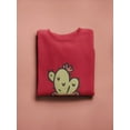 thumbnail image 3 of Cute Cactus Buddy Sweatshirt Men -Smartprints Designs, Male 5X-Large, 3 of 4