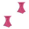 thumbnail image 3 of Maytalsory Easy Wash Stretch High Table Cover Environmentally Friendly And Versatile Rose Red 2Set, 3 of 6