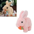 thumbnail image 4 of Interactive Bunny Toy Plush for Kids, Soft Hopping  Toy for Birthday, 4 of 7