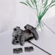 thumbnail image 4 of Bearachild 1 Juego de de controlador de juego ABS luz indicadora LED interfaz USB Dual Slot Gamepad accesorios de base de carga Videojuegos y accesorios, 4 of 6