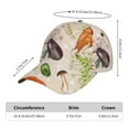 thumbnail image 2 of Sikiie Cute Vegetables Unisex Vintage Washed Unstructured Baseball Cap Soft Cap Adjustable Unisex Baseball Hat Dad Hat, 2 of 6