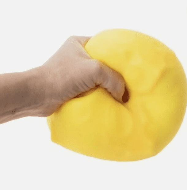 Squishy JUMBO CHEESE SQUISHY 5” Smush Mart ,Soft Sensory Stress Relief Tools for Teens and Adults - Fun Novelty Gift for Holiday Festivals
