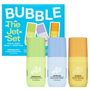Bubble Skincare The Jet Set Trio Mini Serums Kit, for All Skin Types, Travel & Trial, Gifting set of 3