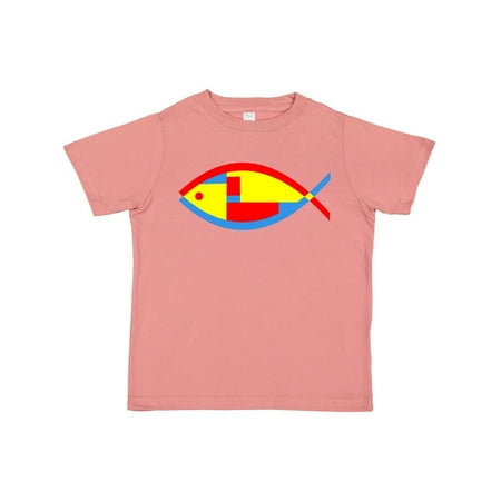 

Inktastic Colorful Fish Gift Toddler Boy or Toddler Girl T-Shirt