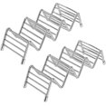 thumbnail image 1 of Soporte para tacos de acero inoxidable, herramientas en forma de onda, utensilio de cocina para tacos duros o blandos, Hot Dog, 2 piezas, 1 of 5