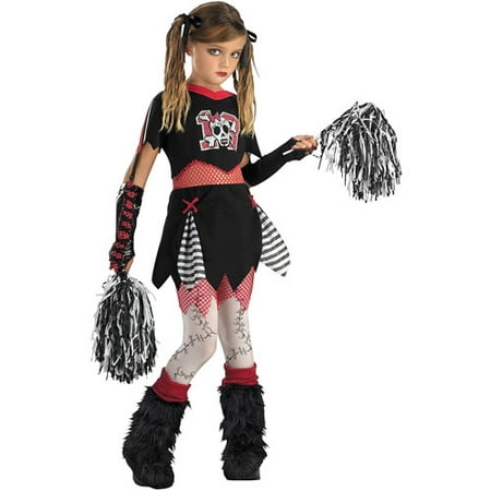 Girl's Cheerless Leader Halloween Costume