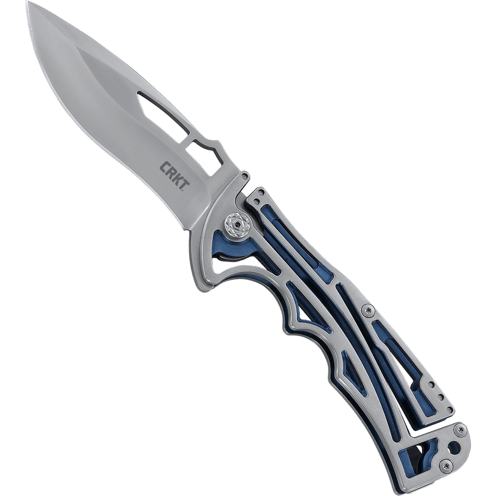 CRKT Nirk Tighe 2 EDC Folding Pocket Knife Everyday Carry, Satin Blade