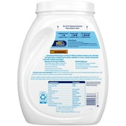 all Mighty Pacs Laundry Detergent Pacs, Free Clear for Sensitive Skin, Unscented and Dye Free, 120 Count