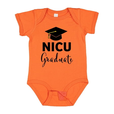 

Inktastic NICU Graduate-Graduation Hat Gift Baby Boy or Baby Girl Bodysuit