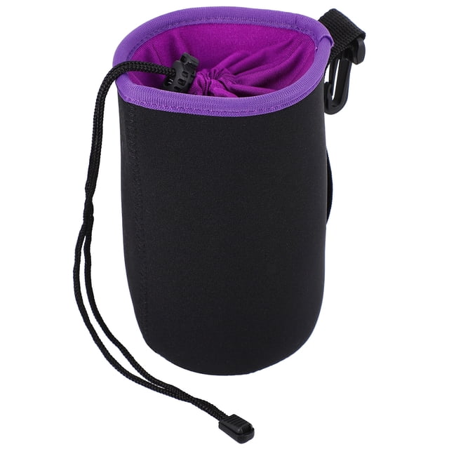 VERDANVERSE Bolsa Para De Cámara En Neopreno Negro Con Clip Giratorio