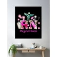 thumbnail image 2 of Rn, Registered Nurse, Student Nurse, Nurse Graduation,Nursing Student Poster Wall Art, Modern Wall Decor, 24x36 UNFRAMED, 2 of 3