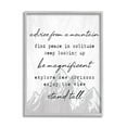 thumbnail image 4 of Stupell Industries Advice From Mountains Rustic Motivational Adventure Quote Framed Wall Art, 24 x 30, Design by Lil' Rue, 4 of 5