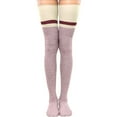 thumbnail image 2 of Teehee Women's Extra Long Fashion Thigh High Socks Over the Knee High Boot Socks, 2 of 7