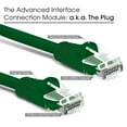 thumbnail image 2 of Huetron™ 20-Pack Cat 5e Ethernet Snagless RJ45 Patch Computer LAN Network Cord Cable (4 ft/GREEN)), 2 of 6
