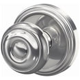 thumbnail image 4 of Schlage FC172GEO625IND Custom Georgian Non-Turning Two-Sided Dummy Door Knob Set - Chrome, 4 of 7