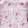 thumbnail image 5 of NOLDARES Toddler Baby Boy Clothes Outfit Long Sleeve Tops+Pants 2PCS Fall Winter Pullover Sweatshirts Sets Size:9-10 Y,Pink, 5 of 6