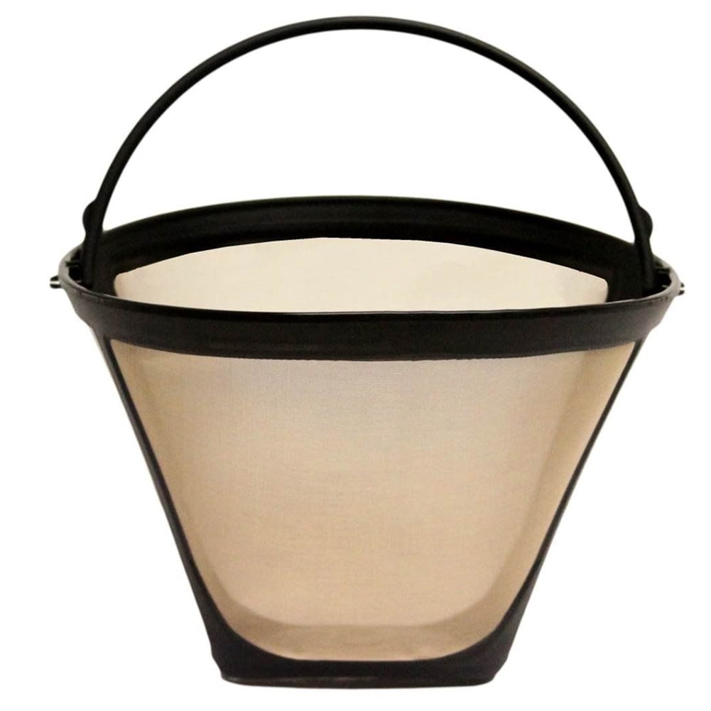 1-Pack) No.4 Cone Reusable Replacement Coffee Maker Basket Filter  Compatible with Cuisinart, Ninja Coffee Bar Brewer Filters, Fit Most 8-12  Cup Basket Drip Coffee Machine, BPA Free - Walmart.com