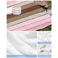 thumbnail image 6 of Pink Wood Grain Beach Towels Oversized Super Absorbent, Brown Vintage Mottled Country Stripes Lightweight Bath Towel Quick Dry Sets For Bathroom/Pool/Rv Camping/Beach Play/Gym Room/Picnic 23"x47", 6 of 8