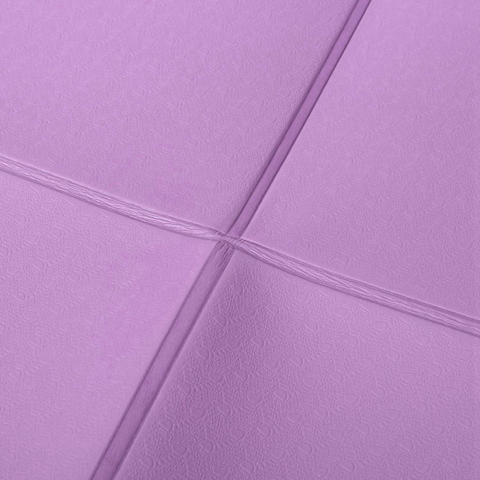 2X Foldable Yoga Mat Folding Travel Fitness Exercise Mat Double Sided Non-Slip for Yoga Pilates & Floor Workouts,2 x Foldable Yoga Mat,