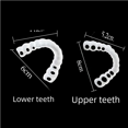 thumbnail image 4 of Simulación de aparatos dentales superiores e inferiores, blanqueamiento dental, simulación de aparatos dentales sin orificios de sexta generación, 4 of 4