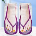 thumbnail image 1 of 1 par de calcetines bonitos unisex Kawaii calcetines cortos bajos regalo de Navidad de Halloween, 1 of 6