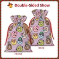 thumbnail image 2 of Naloa Cute Donuts Drawstring Christmas Bags, 3D Xmas Gift Bags, Christmas Wrapping Bags, Xmas Goodie Bags, Treat Pouch Bags, Party Favor Bags-Medium, 2 of 9