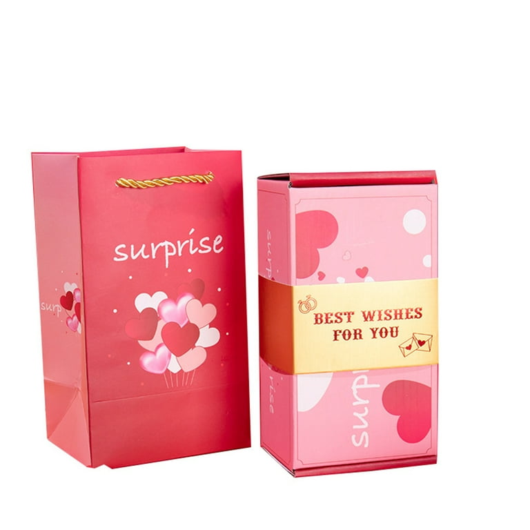  RECUTMS Explosion Box lovely Pink Box Christmas