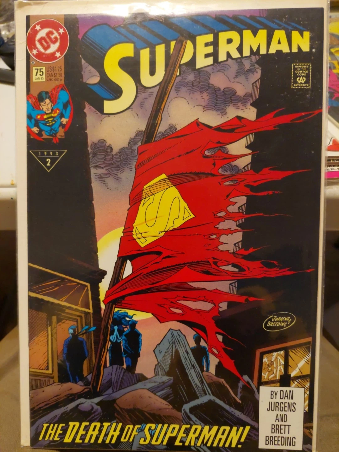 Superman 75 First Print 1993